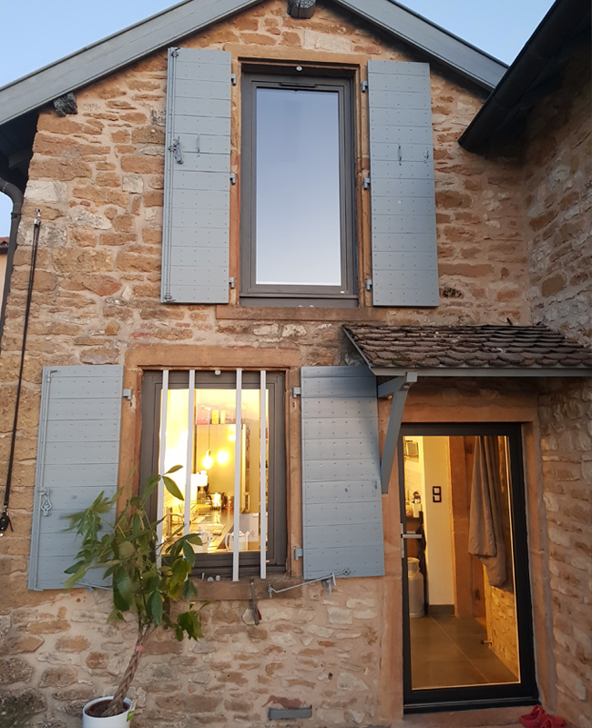 Fenêtre mixte bois alu Minco - MB Direct Komilfo