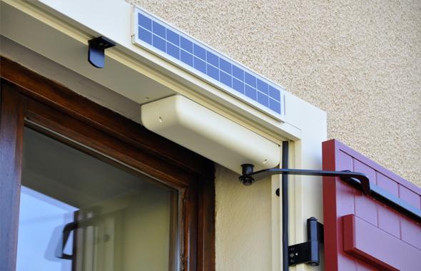 moteur solaire pour volets battants