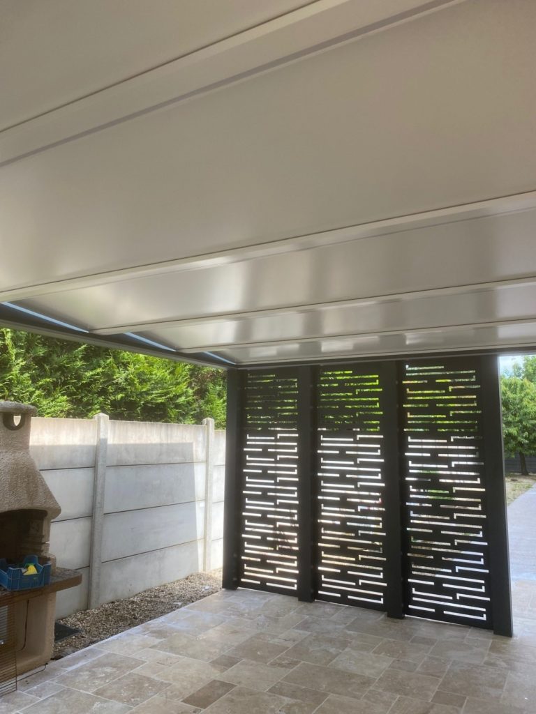 Pergola avec Claustra MB Direct Concept Alu Dijon