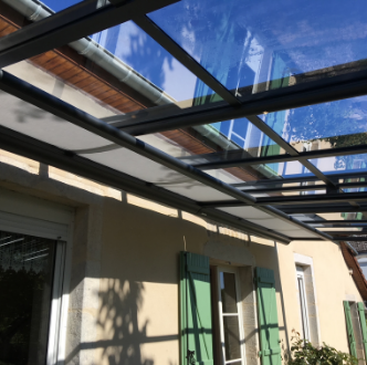 Pergola adossée Pallazzo - MB Direct Komilfo