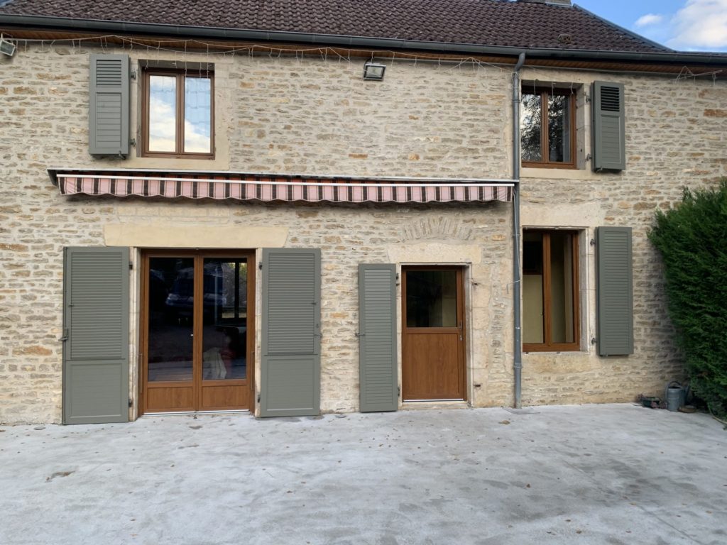 Volets battants persiennes aluminium Ehret