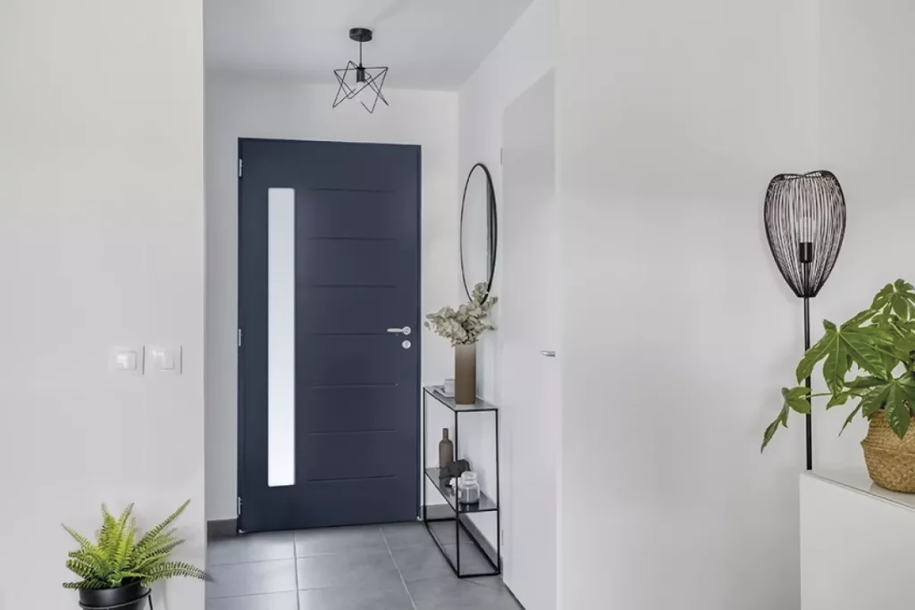Porte d'entrée en acier Bel'M - MB Direct Komilfo