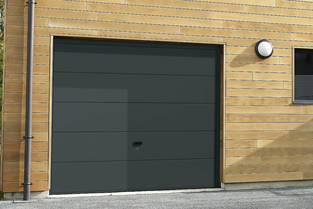 PORTE DE GARAGE BASCULANTE ALU KOMILFO MB DIRECT