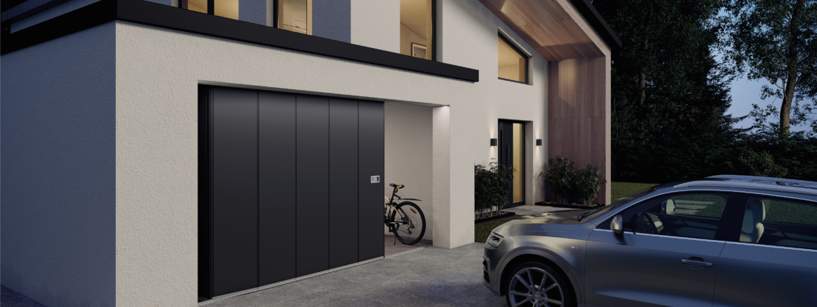 PORTE DE GARAGE LATERALE KOMILFO MB DIRECT