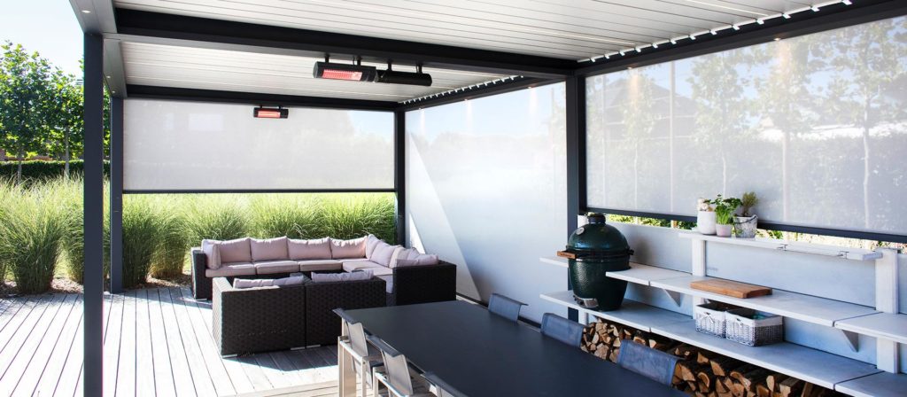 Pergolas bioclimatique rétractable - MB Direct