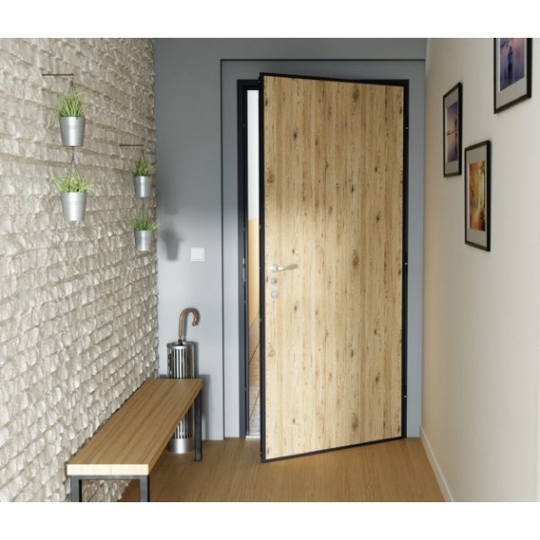 porte blindée picard diamant placage bois