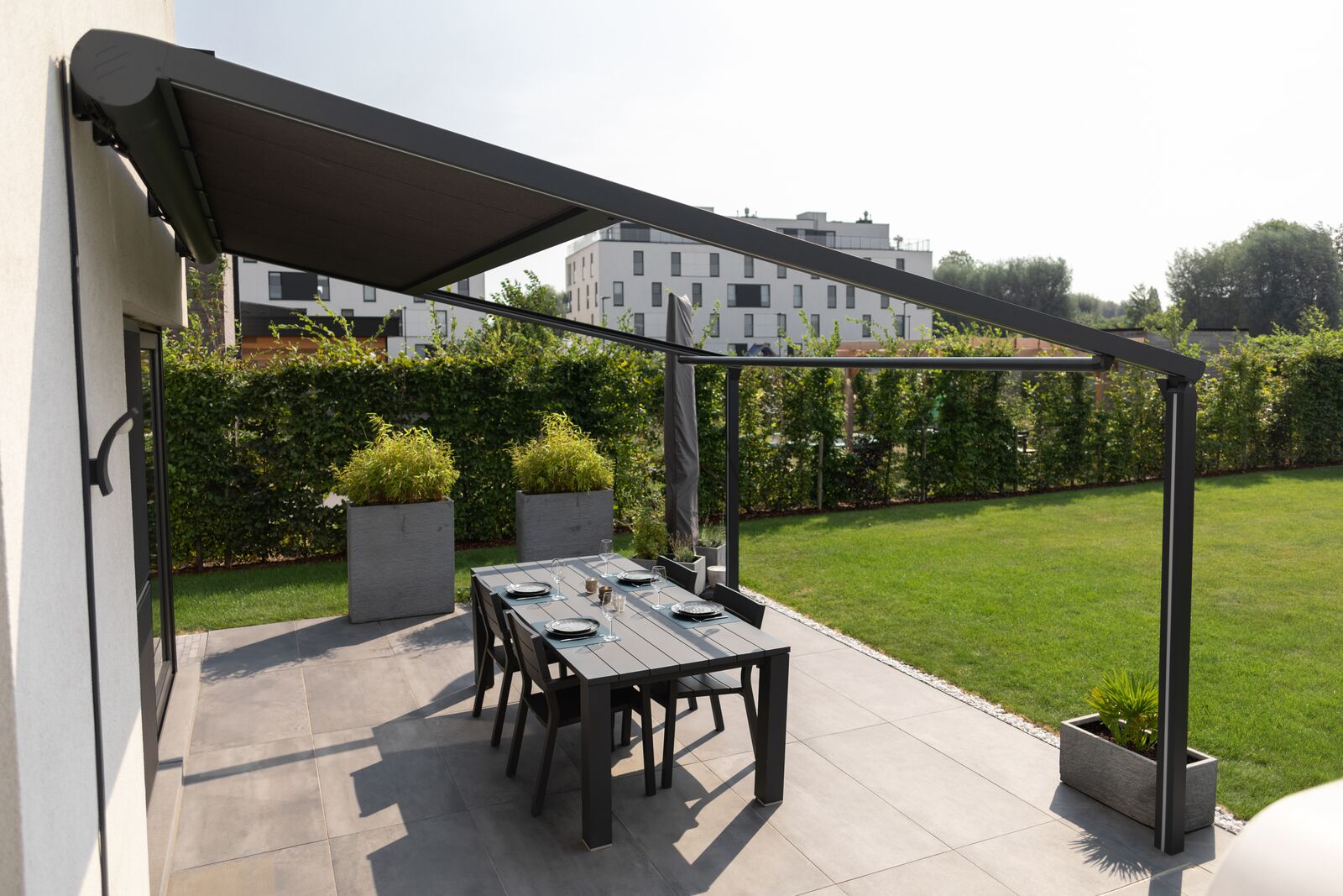 Pergola toile rétractable