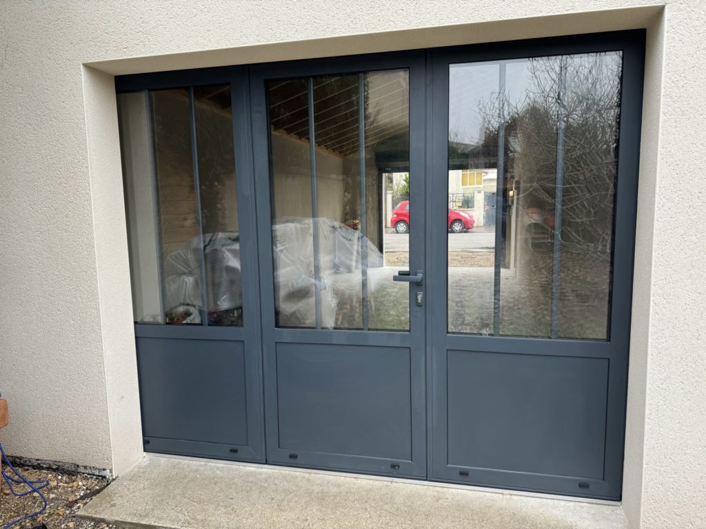 porte de garage battante style atelier