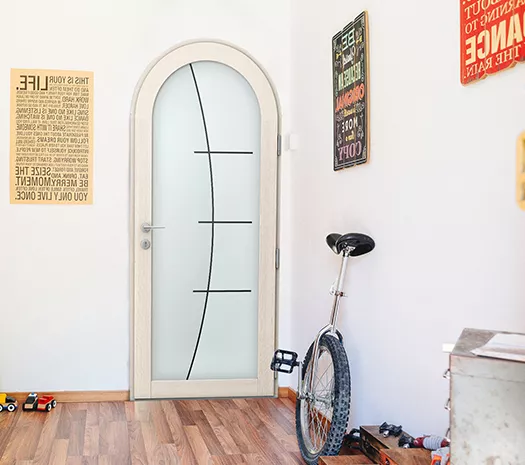 porte cintrée mixte wibaie