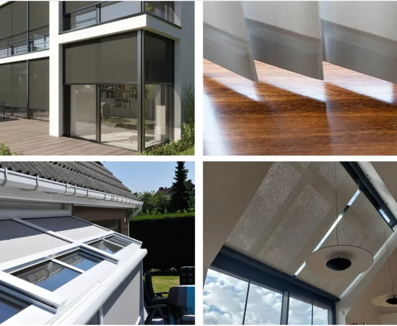 MONTAGE STORES POUR VERANDA