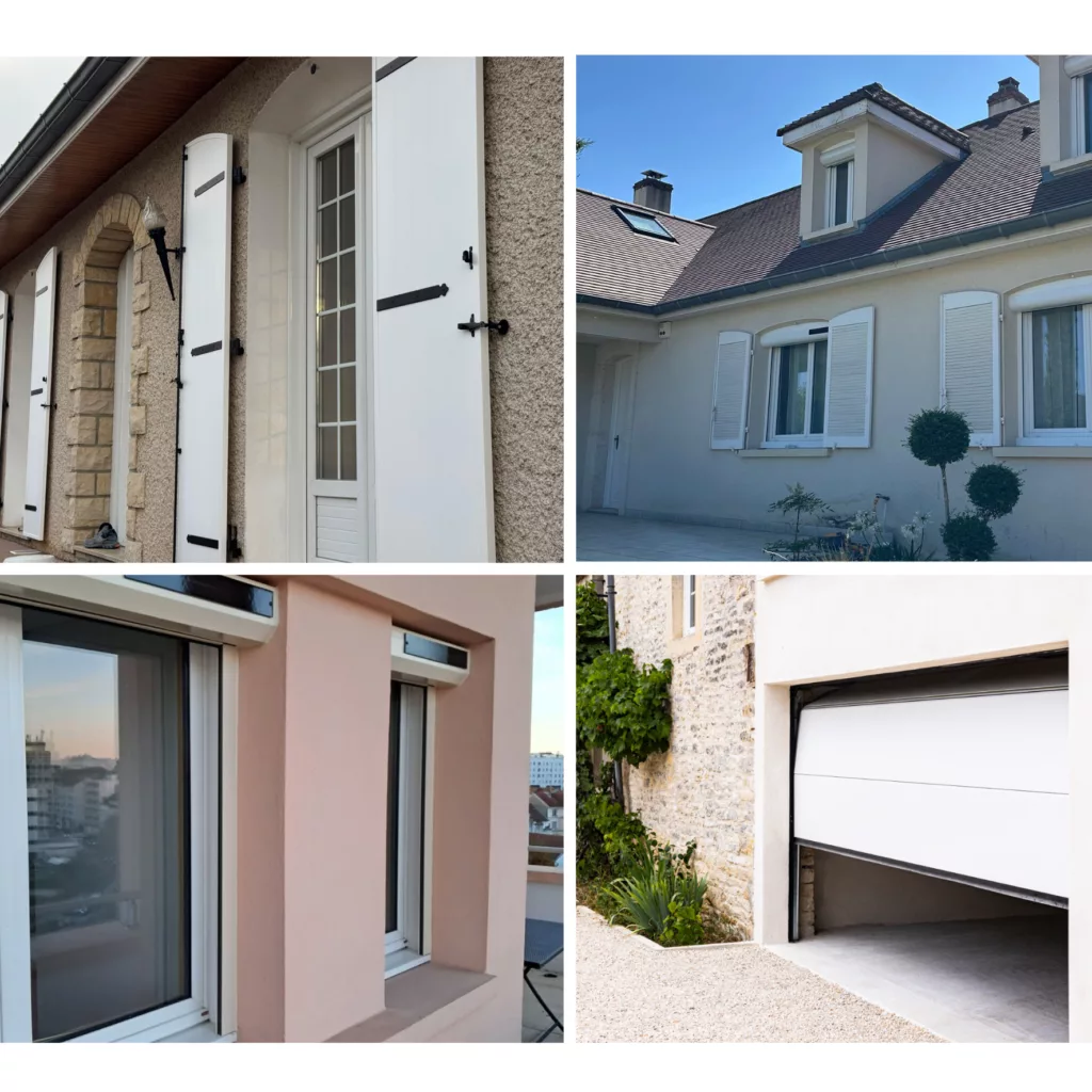 COLLAGE VOLET ROULANT SOLAIRE PORTE DE GARAGE MB DIRECT KOMILFO