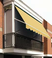 store bannette avec lambrequin vague