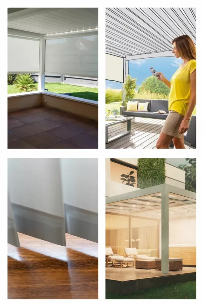 pele mele equipement pergola aluminium